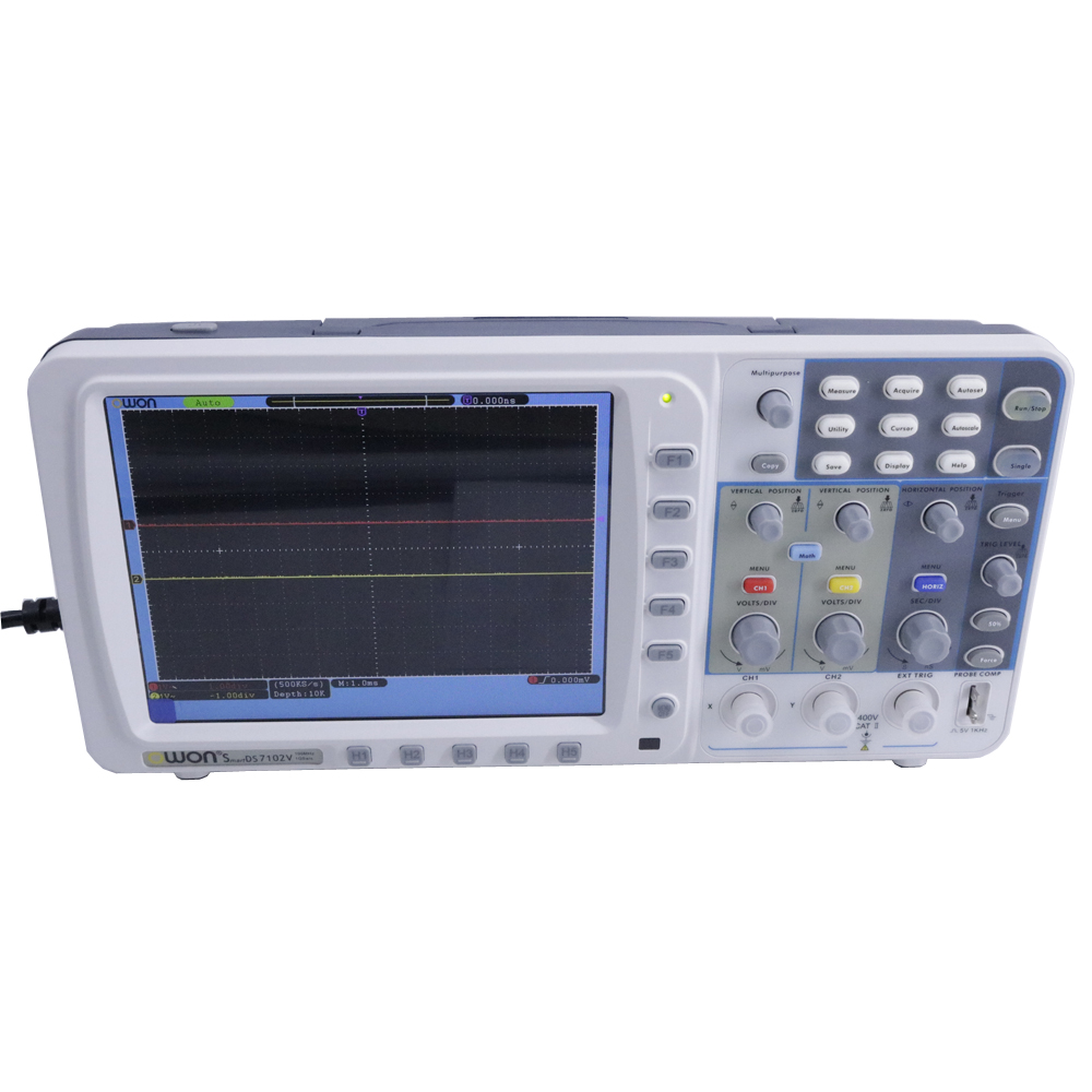 OWON SDS7102 Digital Storage O - огляд і ціна Digital Storage Oscilloscope 100Mhz
