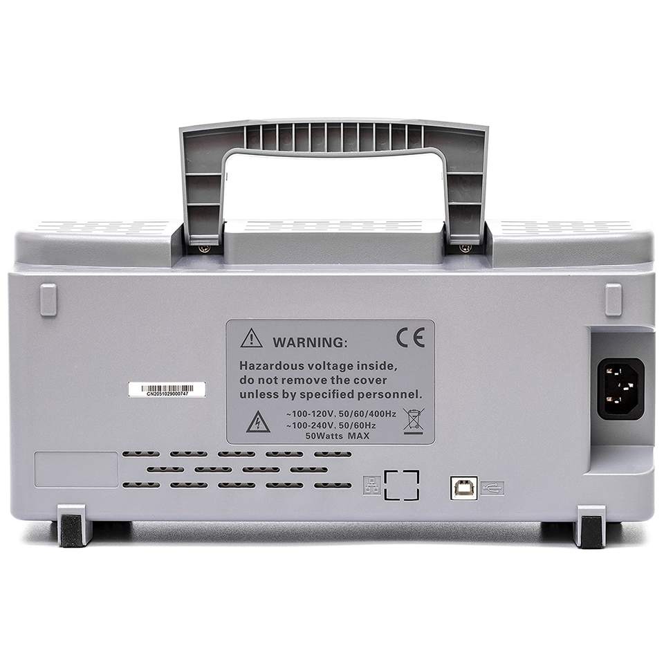 Hantek DSO2C10 2 Channel 100MH - огляд і ціна Digital Storage Oscilloscope 100Mhz