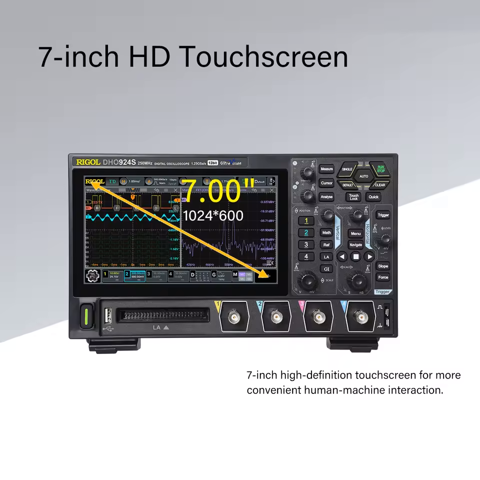 RIGOL DHO900 Series Oscillosco - огляд і ціна Digital Storage Oscilloscope 100Mhz