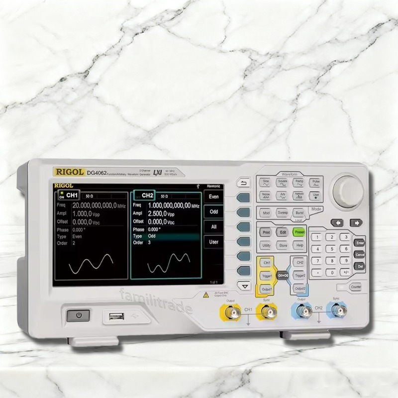 1PC RIGOL DG4062 60MHz 2CH Arb - огляд і ціна Function Arbitrary Waveform Generator