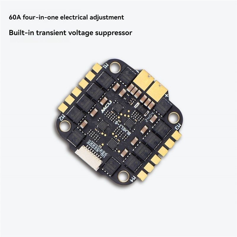 ABUM-F7 FC&ESC FPV Stack F722  - огляд і ціна Fpv Flight Controller F7 Stack 60A